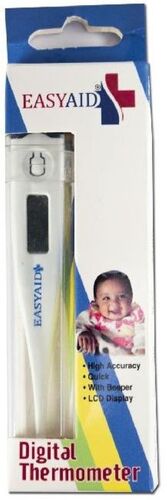 Clear Display Digital Thermometer - Capacity: Single Temperature Measurement