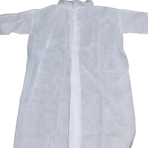 White Disposable Apron
