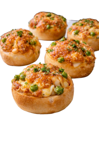 Frozen Cheese Burst Bun - Application: Snack