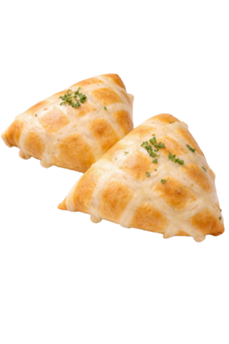 Frozen Swirl Cheese Mushroom Samosa - Application: Snack