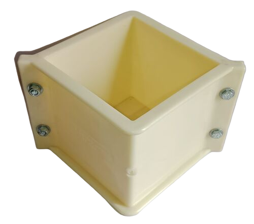 Pvc Concrete Cube Mould - Color: Black