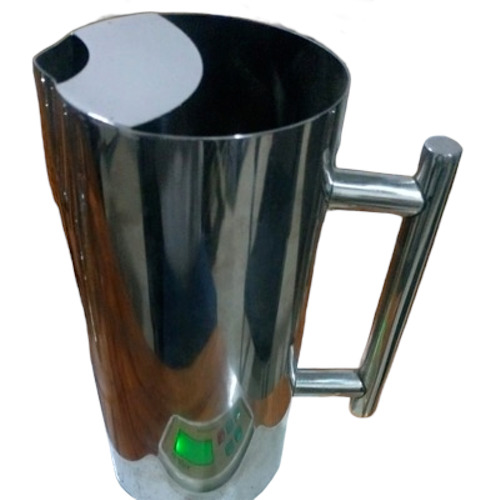 Stainless Steel Water Jugs - Stainless Steel, Silver, Round | Rust Resistant, Durable, Easy To Clean