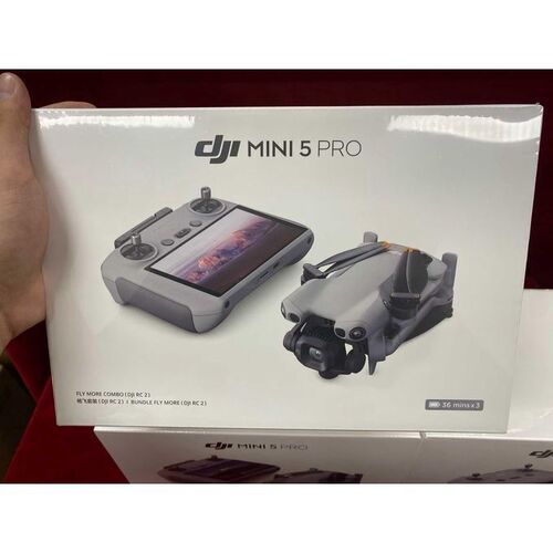 Unique DJI Mini 5 Pro Fly More Combo (DJI RC 2) AcA A 4K HDR Camera Drone AcA A 36mins x3 Flight Time