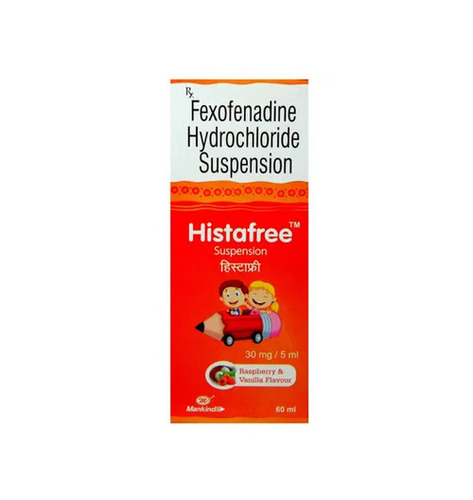 Fexofenadine Hydrochloride Suspension - Medicine Grade, Liquid, 2 Years Shelf Life | Fast Acting, Pure, Easy To Consume