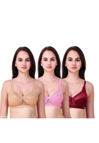 Net Bra - Color: Pink