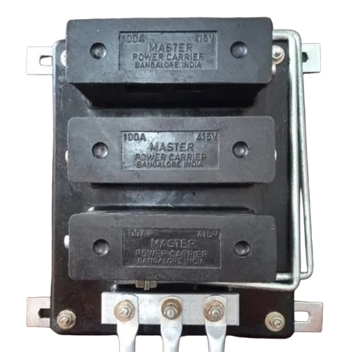 100A Electrical Fuse - Grey Rectangular Single Phase | Industrial Use High Performance 1 Year Warranty