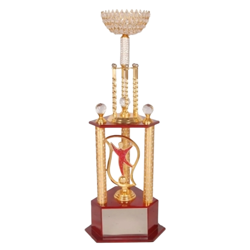 Sports Trophies - Metal and Plastic, 12-18 Inches, Various Colors | Lightweight, Corrosion Proof, Water Safe, Anti-Rust