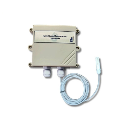 Wall-Mount Temperature & Humidity Transmitter With External Sensor - Accuracy: 0.5 C | 3% Rh %