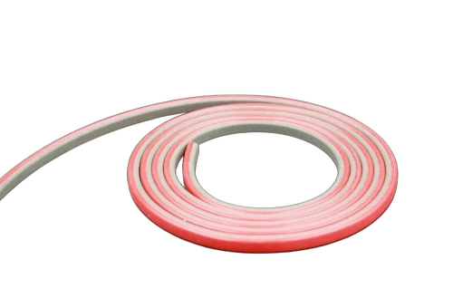 Emi Shielding Extruded Elastomer Gaskets - Color: Orange