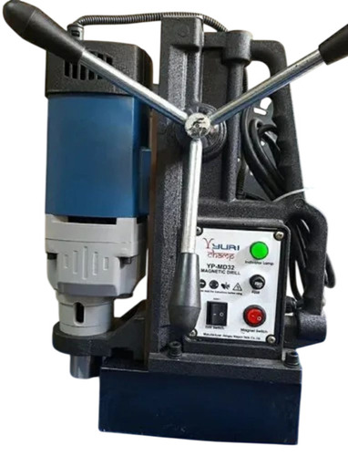 Magnetic Drill Machine - Metal, Multiple Colors, 220V Electric | Semi-Automatic, Heavy Duty, Industrial Use
