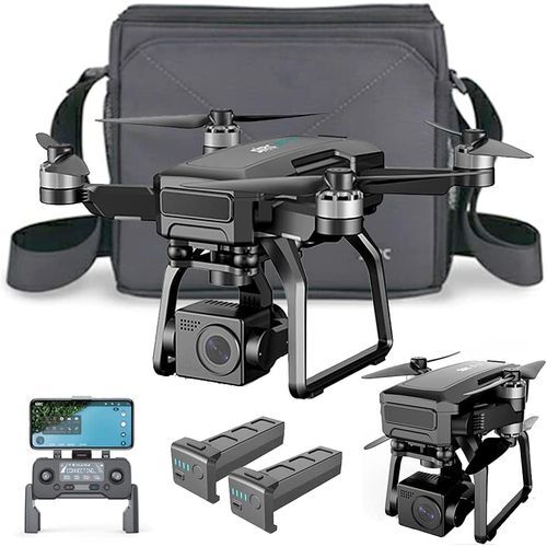 SJRC F7 PRO GPS Drone 4K Dual HD Camera 3-Axis Gimb Two Batteries