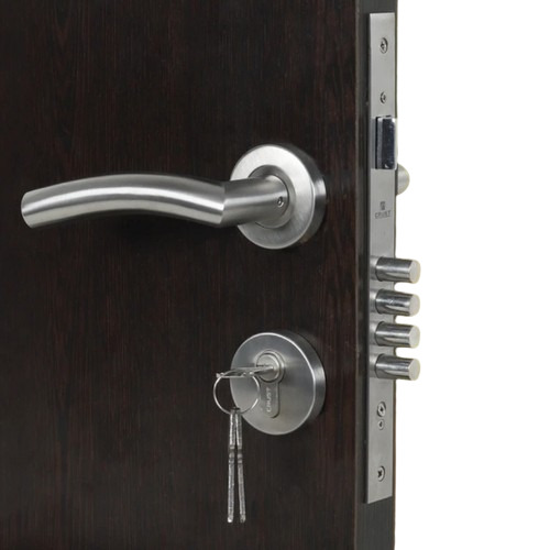 Stainless Steel Mette Door Handle Sets