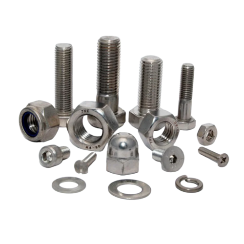 Nuts And Bolts - Stainless Steel, Various Sizes, Silver | Durable, Corrosion Resistant, Strong Fastening
