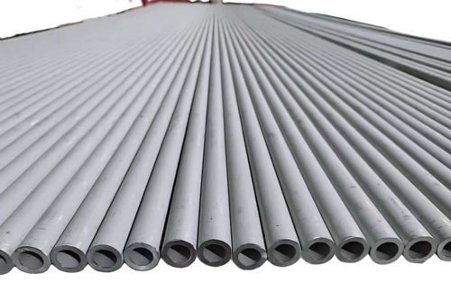 Seamless Stainless Steel Pipe - Stainless Steel, Silver, Round | Leak Proof, Durable, High Corrosion Resistance