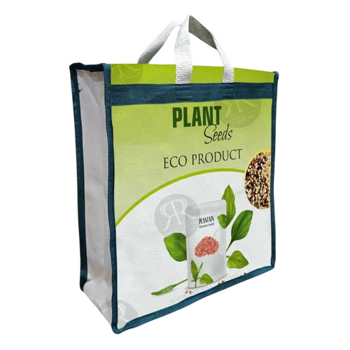 20 Kg Loop Handle Printed Canvas Bag - Color: Multicolor