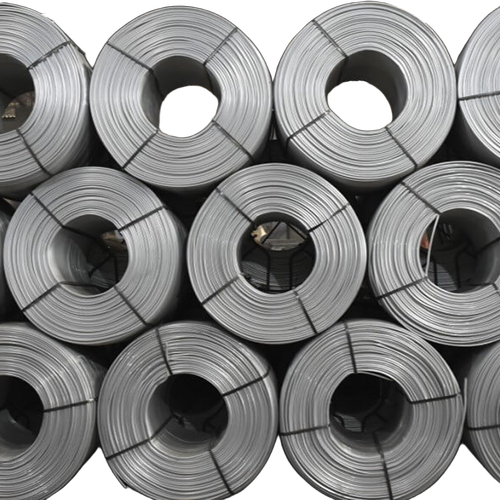 Aluminium Wire Rod - Aluminium, Silver, Roll Shape | Durable, Solid Hardness, Fine Finished