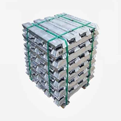 Lm6 Aluminium Alloy Ingot - Solid Silver, New Condition | Alloy, Steel Industry Application, A Grade
