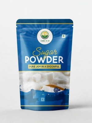 Sugar Powder - White, >99% Purity | Fine Smooth Texture, Quick Dissolving, Sweet Taste, Ideal for Baking