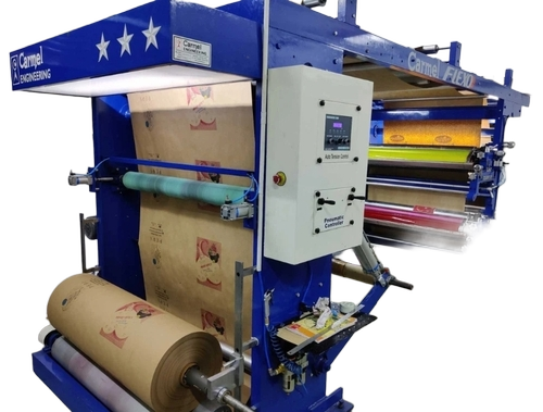 Multi Color Flexo Printing Machine - Color: White