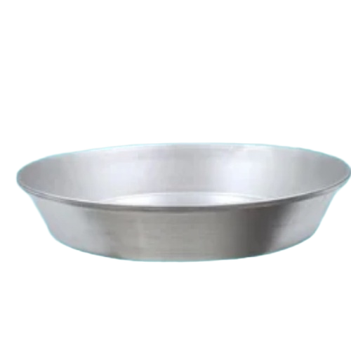 Silver Polish Aluminum Parat - Aluminum, 10 Inch, Silver | Polished Surface, Lightweight, Corrosion Resistant, Rust Proof, Large Capacity, Smooth Finish, Easy Cleaning, Shiny Appearance
