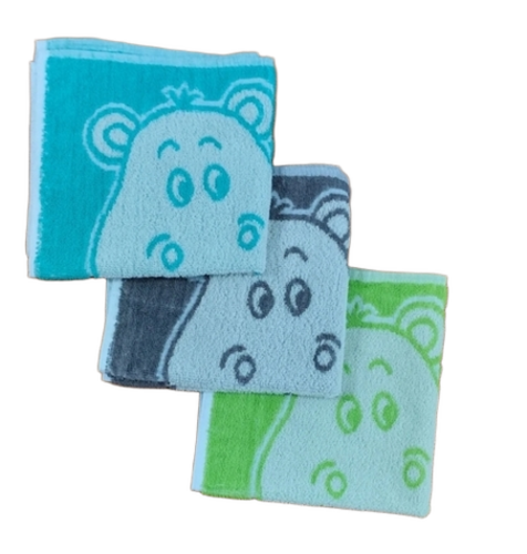 Jacquard Cotton Hand Towel - Color: Various Color