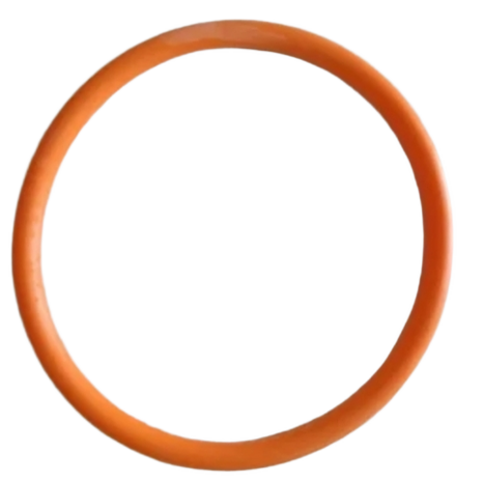 2 Mm Rubber O Ring - Color: Orange