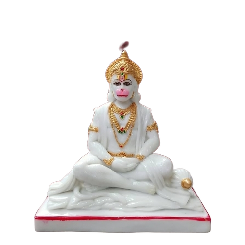 Gold White Marble Statue
