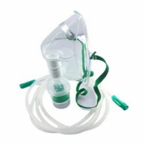 Nebulizer Mask - Plastic, Customized Size, White | Good Quality, 50 Hertz, 12 Months Shelf Life, 1 Year Warranty