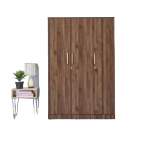 Wakefit Tartan 3 Door Wardtobe With Drawer