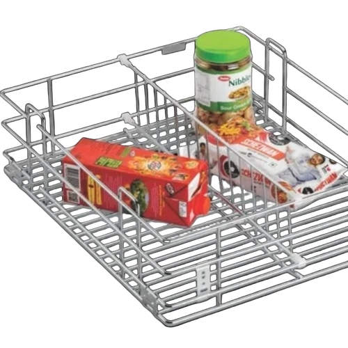 Silver Ss Kitchen Basket