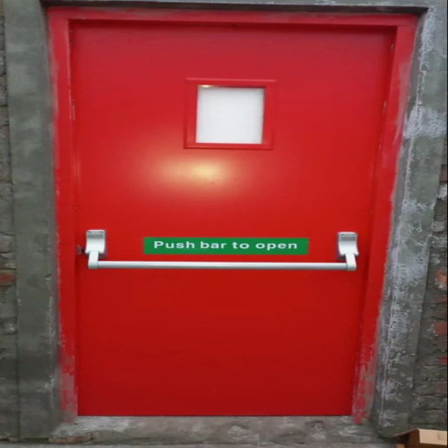 Galvanized Iron Fire Resistant Doors