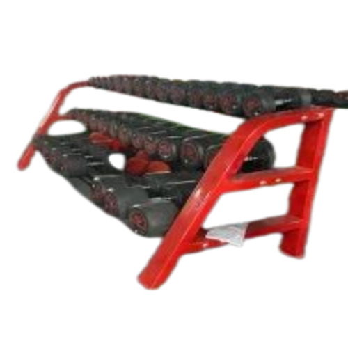 Gym Dumbbell Stand - Iron, Model Gcs-359 | Adjustable, Commercial Use Rack, 1 Year Warranty