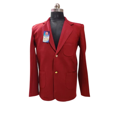 School Blazer - Color: Red