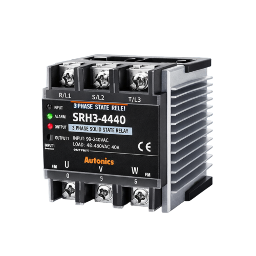 Srh3-4440 Autonics Solid State Relay - Color: Black & Gray