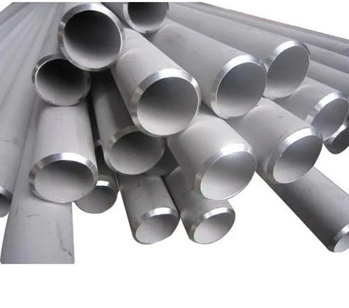 Stainless Steel Seamless Pipes - Stainless Steel, Silver, Polished | Durable, Heat Resistant, Pressure Resistant, Leak Proof