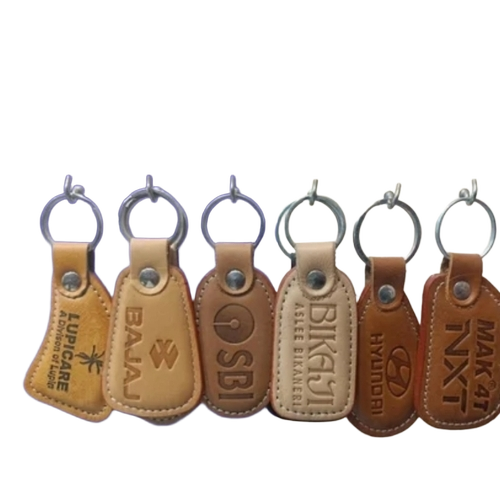 Promotional Leather Keychain