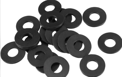 Rubber Gasket - Rubber Standard Size, Black | Crack Resistant, Tested Quality
