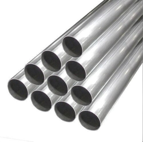 Stainless Steel 304 Pipe - Stainless Steel, Silver, Round | Seamless, Polished, Non-Alloy Alloy