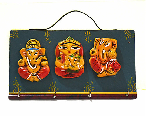 Terracotta Wall Hanging Tiles On Mdf Frame - Color: Multicolor