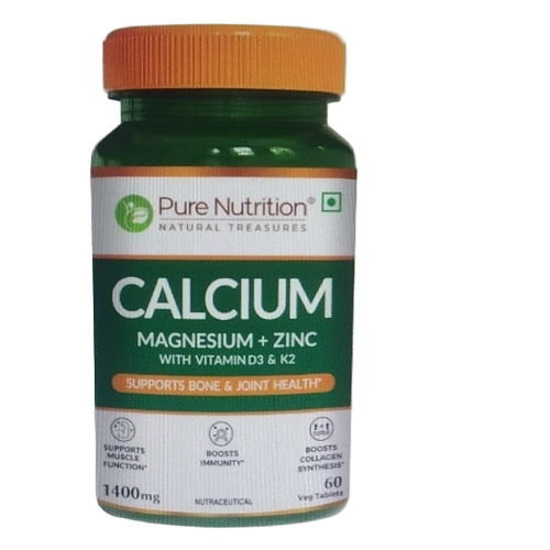 Calcium Magnesium Zinc With Vitamin D3 And K2 Tablet