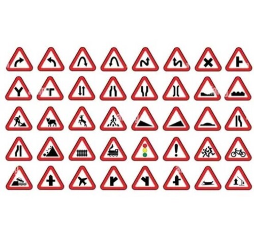 Safety Sign Board - Metal, Custom Size, Various Colors | Anti Rust, Lightweight, Tested Quality