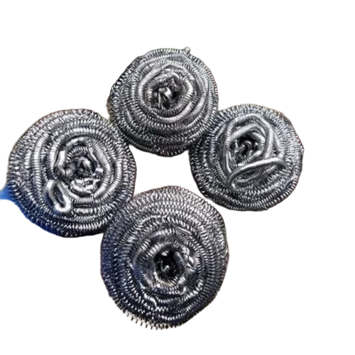 Steel Scrubber - Color: Silver