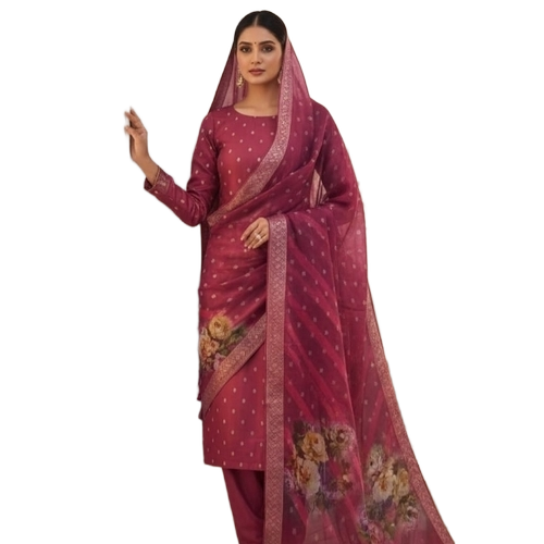 Banarasi Silk Suit
