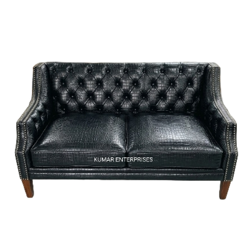 Chesterfield Croco Embossed Genuine Leather Sofa - Application: Industrial