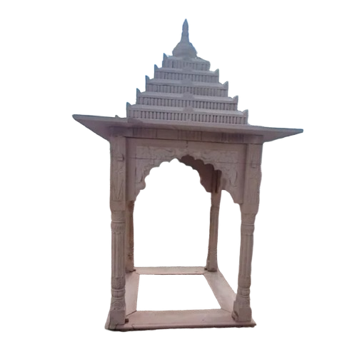 Pink Worship Sandstone Temple