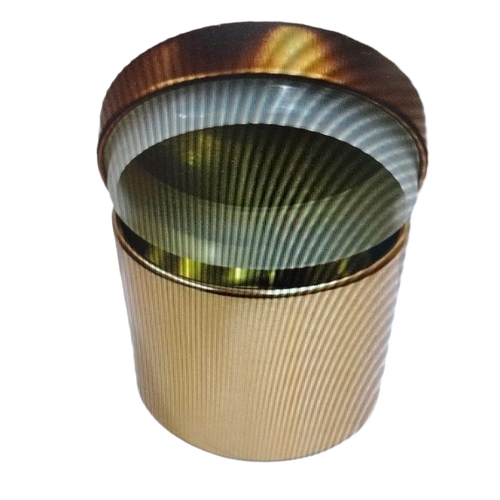 Round Cylinderical 83mm Tin Container Capacity 200gm