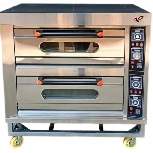 Electric 2 Deck 4 Tray Oven