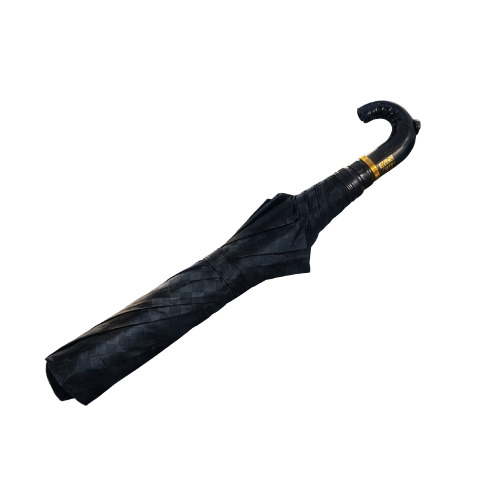 Jumbo Hero No 1 Jet 2 Fold Umbrella - Color: Royal Black