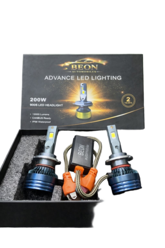 Led Headlight - Metal & Plastic, Standard Size, Multicolor | Easy to Use, Easy to Install, Better Visibility