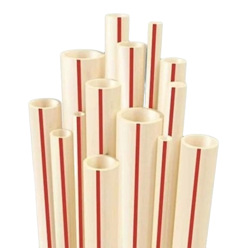 Plastic PVC Pipes - PVC, White, Round | Corrosion Resistant, Heavy Duty, Smooth Inner Surface, High Pressure Durable